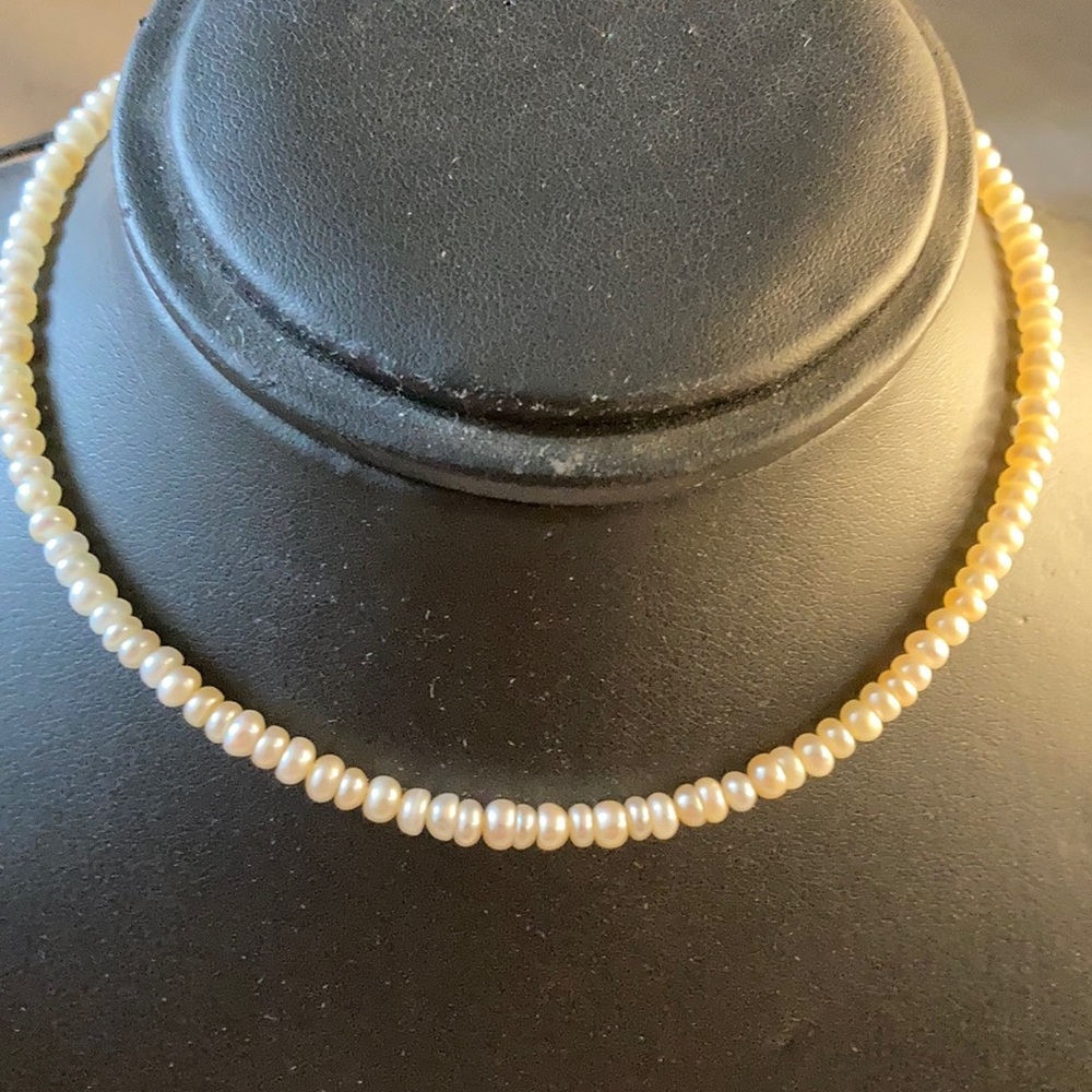 My First Pearls Little Girl Necklace